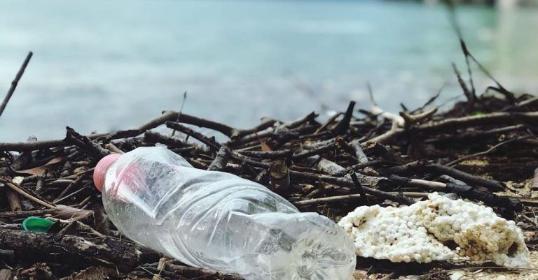 Plastic Pollution - Close-Up Photo of Plastic Bottle